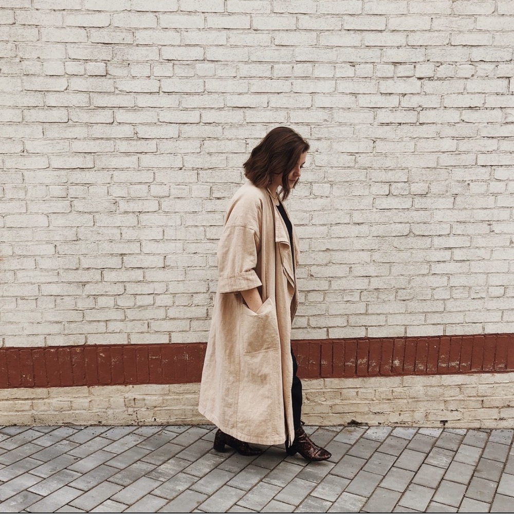 Vintage Issey Miyake Plantation Duster